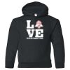 18500B Youth Heavy Blend Hooded Sweatshirt Thumbnail